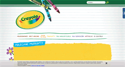 Desktop Screenshot of crayola.pl