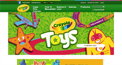 Desktop Screenshot of crayola.com.mx